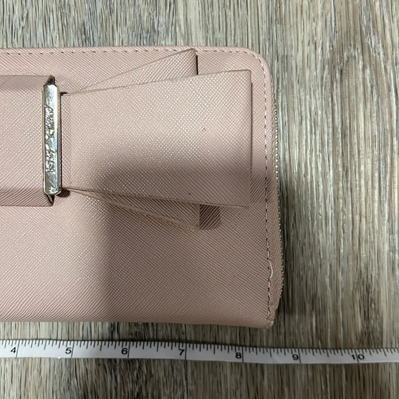 Betsey Johnson Pink Bow Wallet - Picture 11 of 12